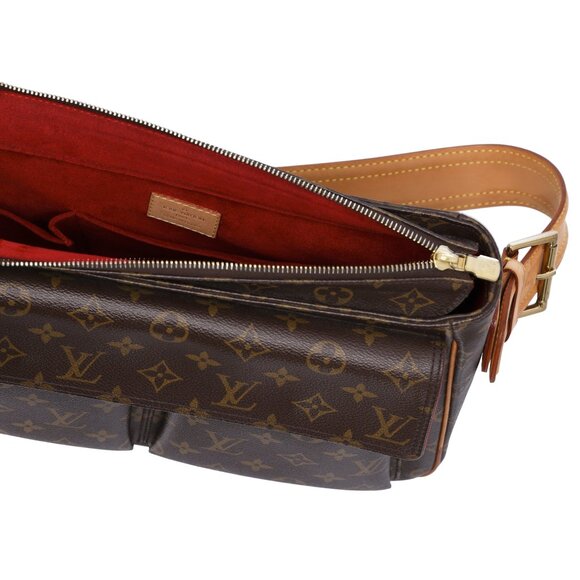 Louis Vuitton Viva Cite GM Monogram Shoulder Bag M51163 Brown - Picture 9 of 9